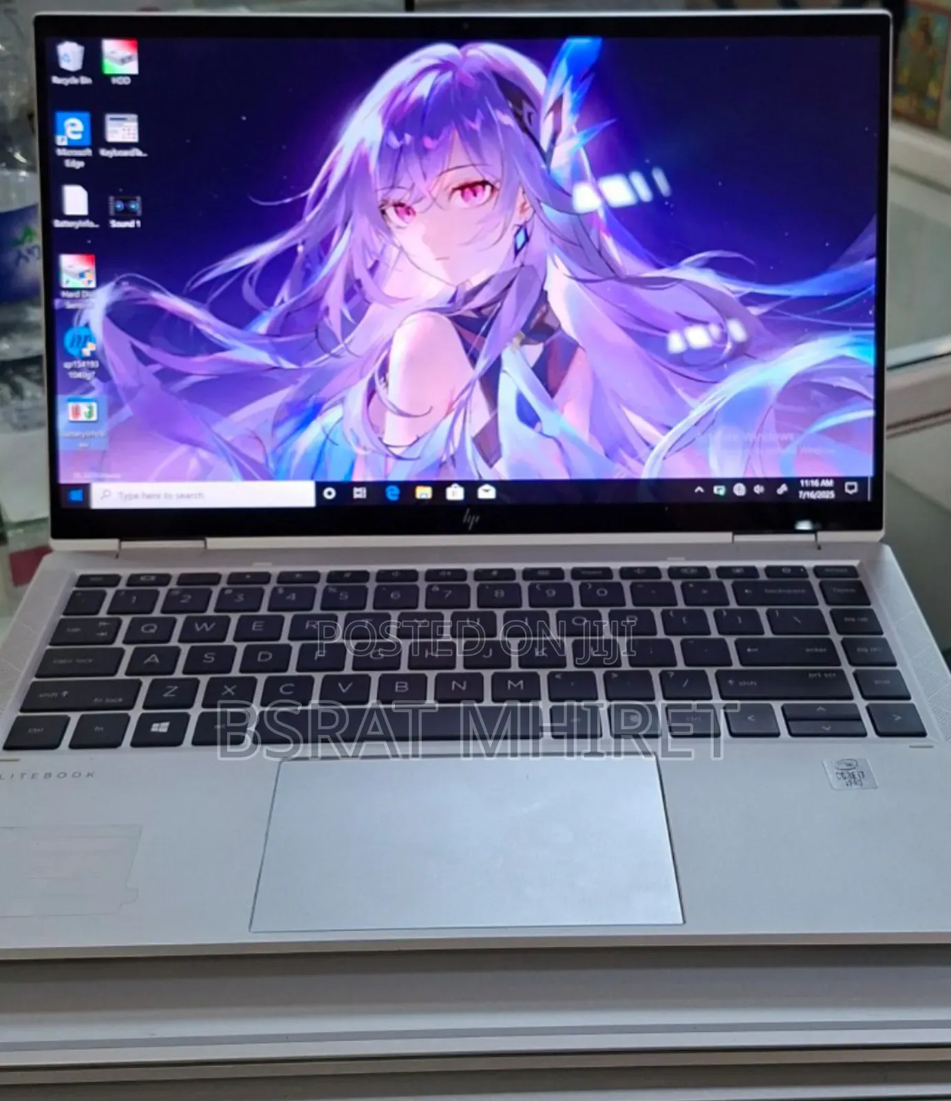 New Laptop HP Spectre 16GB Intel Core I7 SSD 512GB