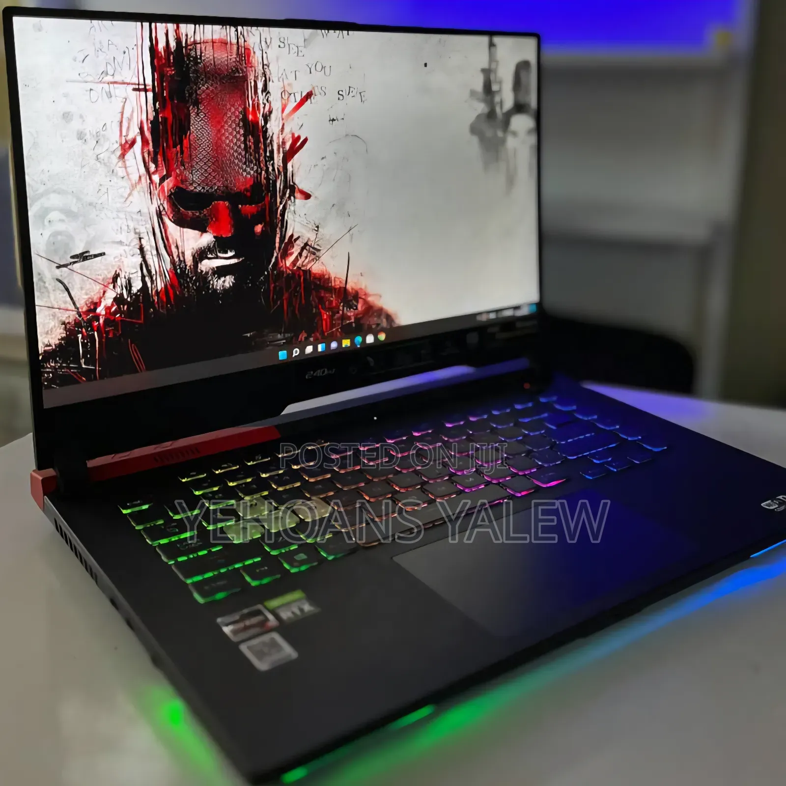 New Laptop Asus ROG Strix G15 16GB AMD Ryzen 9 SSD 512GB