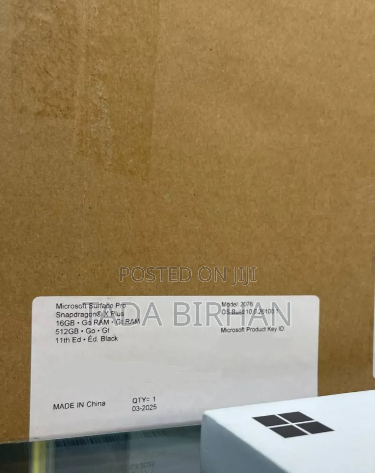 New Microsoft Surface Pro 7 16GB Qualcomm Snapdragon X Plus SSD 512GB