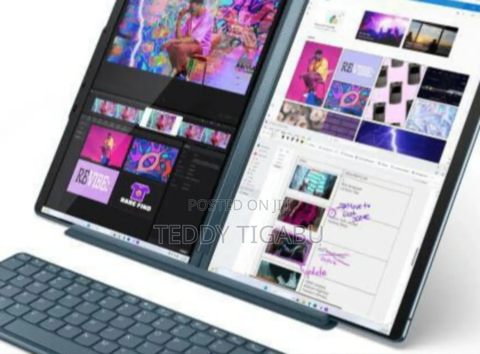 New Laptop Lenovo Yoga Book 9i 16GB Intel Core Ultra 7 SSD 1T