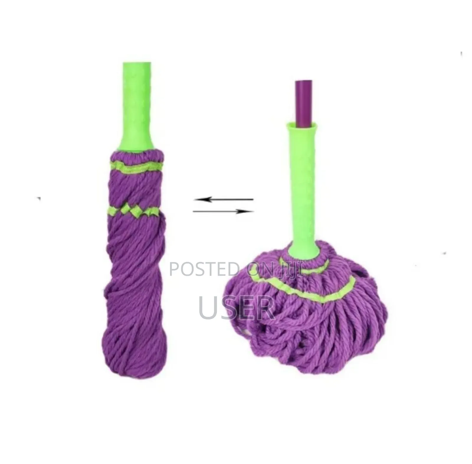 Hand Free Microfiber Twist Mop