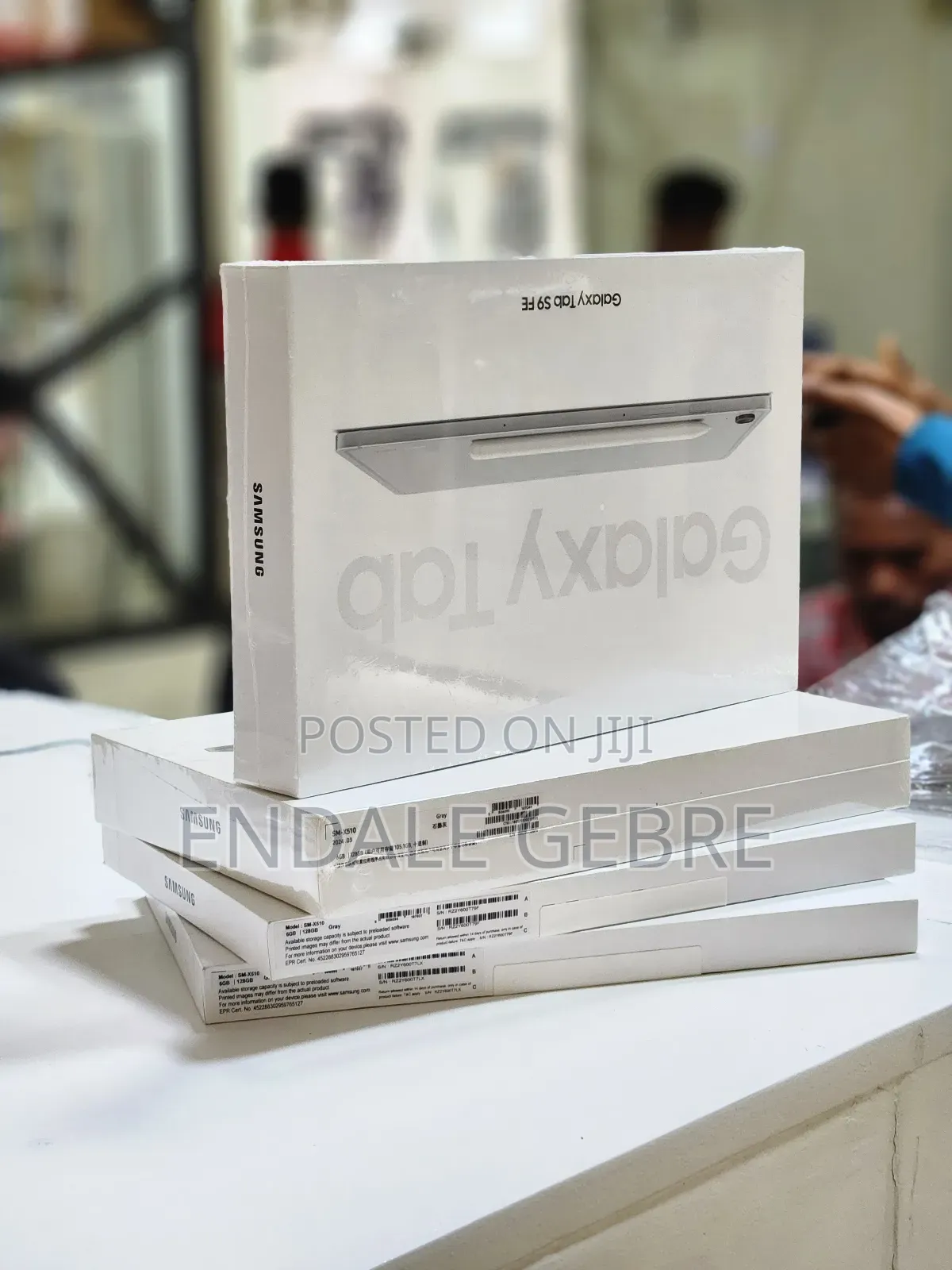 New Samsung Galaxy Tab S9 FE 128 GB Gray