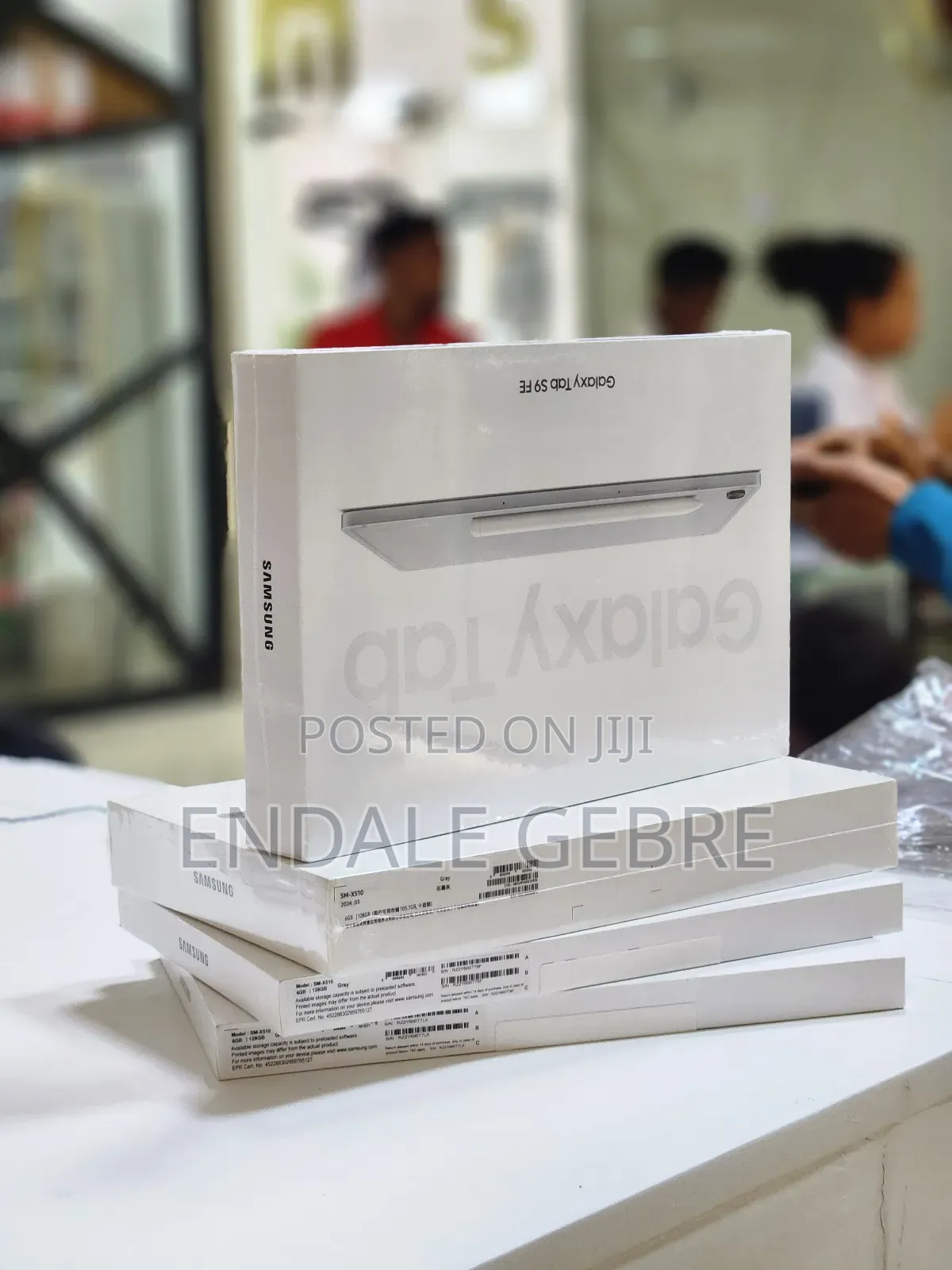 New Samsung Galaxy Tab S9 FE 128 GB Gray