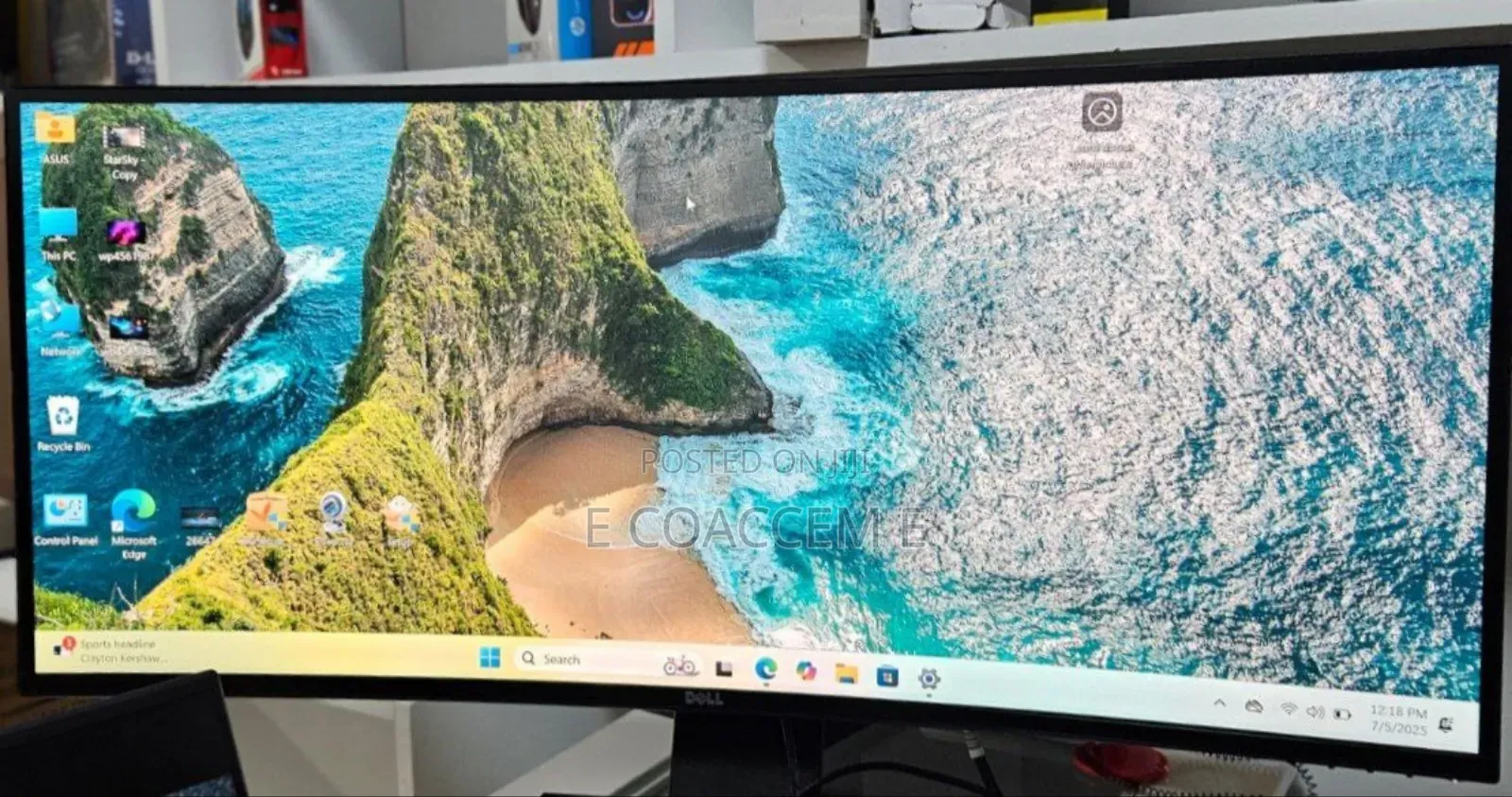 Dell Curved Monitor