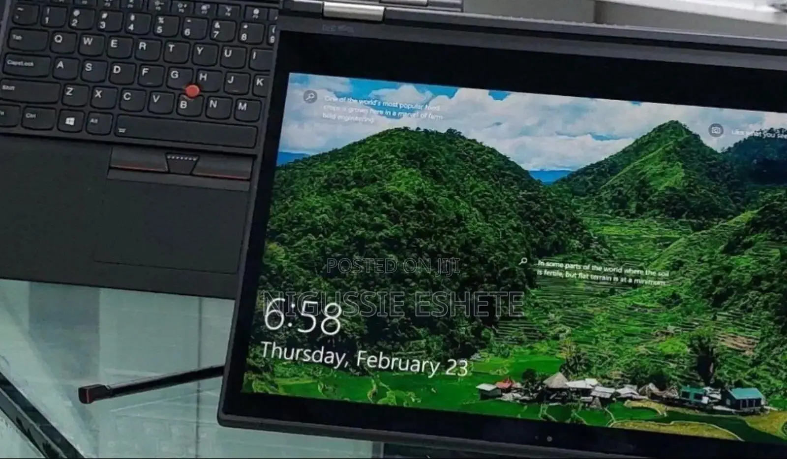 New Laptop Lenovo ThinkPad Yoga 370 16GB Intel Core I5 SSD 500GB