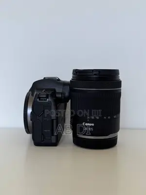 Camera Canon R With Rf Lens 24-105mm Silver Ring