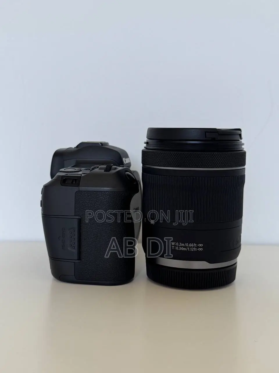 Camera Canon R With Rf Lens 24-105mm Silver Ring