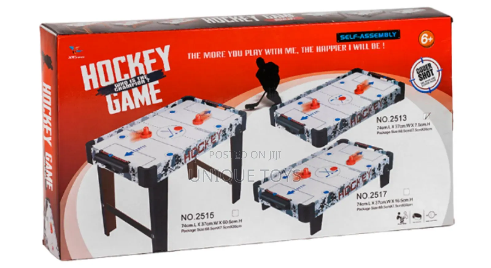 2-in-1 Hockey Game - For Endless Indoor Fun!