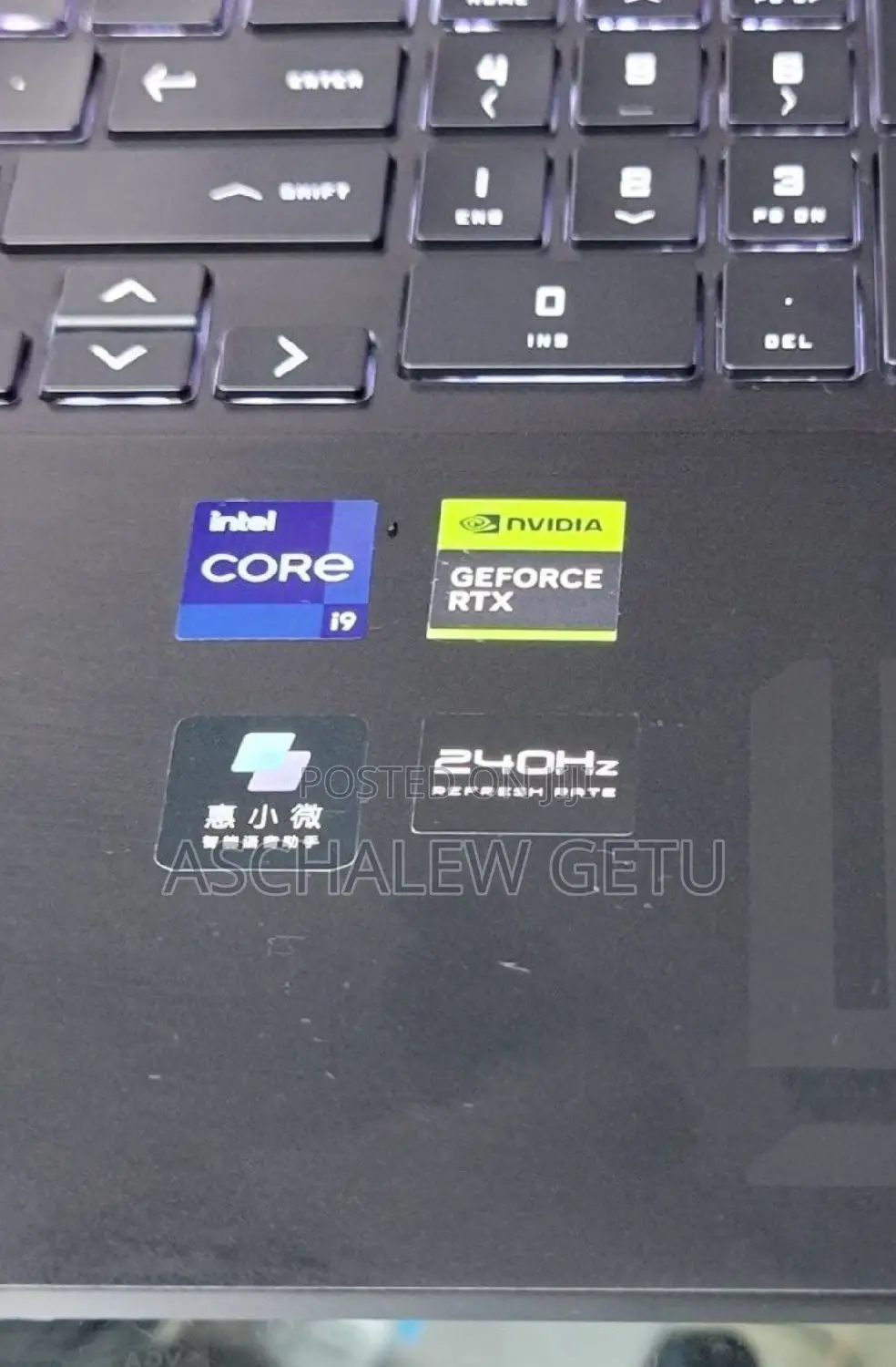 New Laptop HP Omen 16 16GB Intel Core I9 SSD 1T