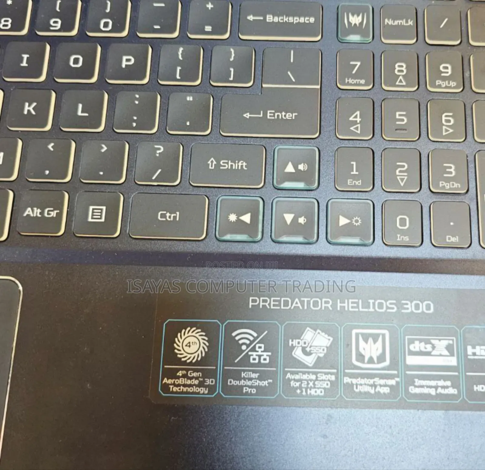 New Laptop Acer Predator Helios 300 16GB Intel Core I7 SSD 512GB