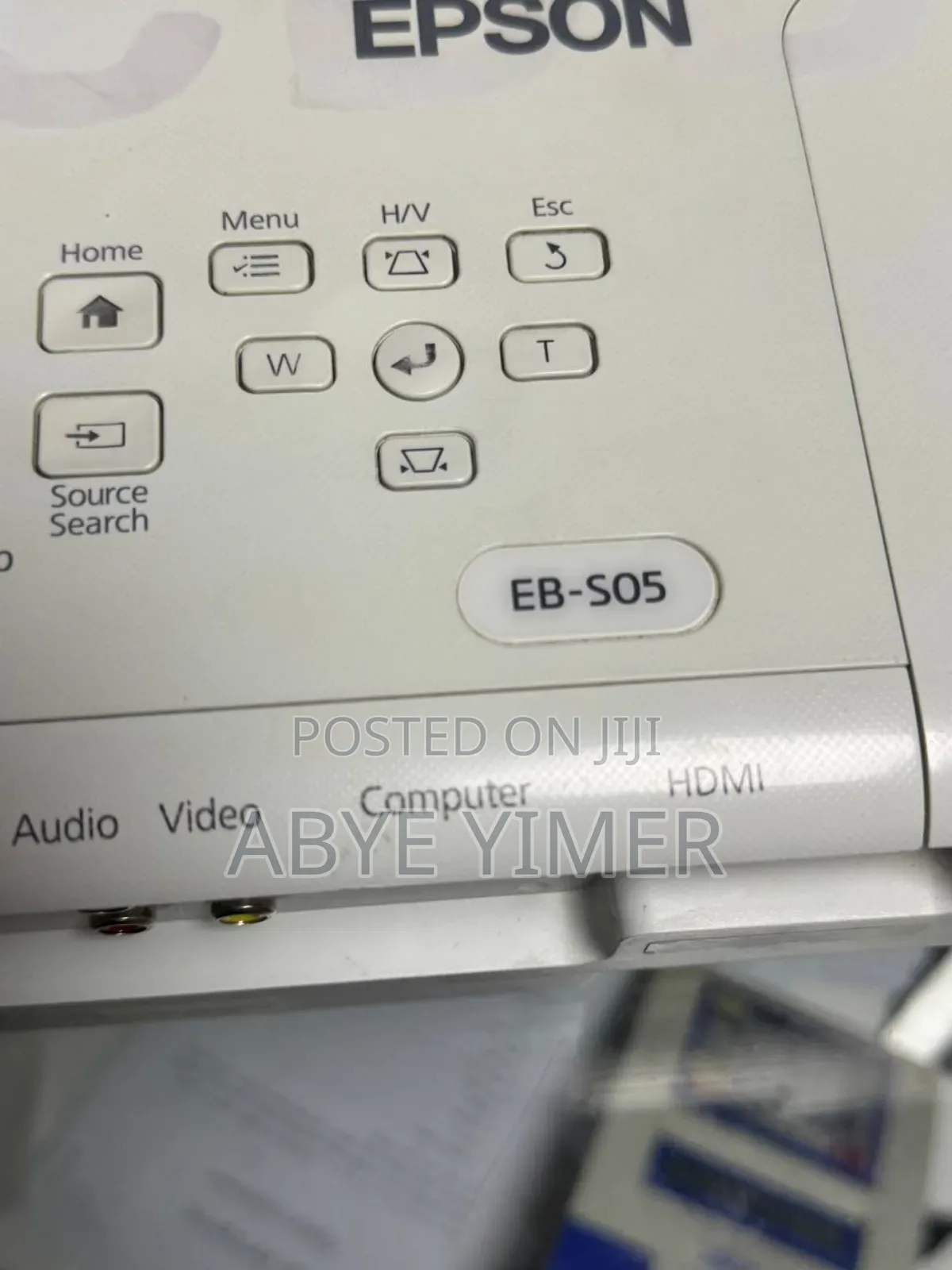 Epson Projector Model Name: Eb-S05 With Bag