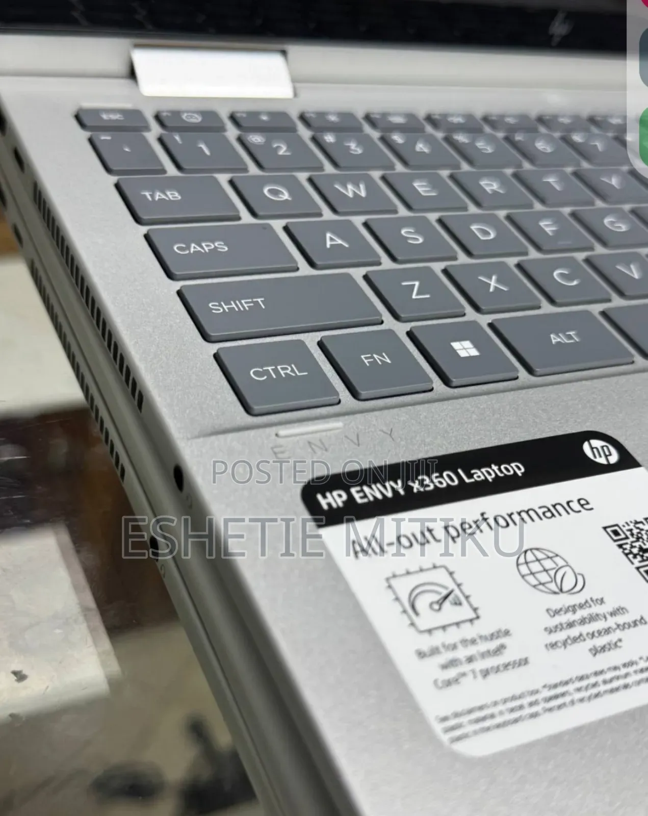 New Laptop HP Envy X360 16GB Intel Core I7 SSD 512GB