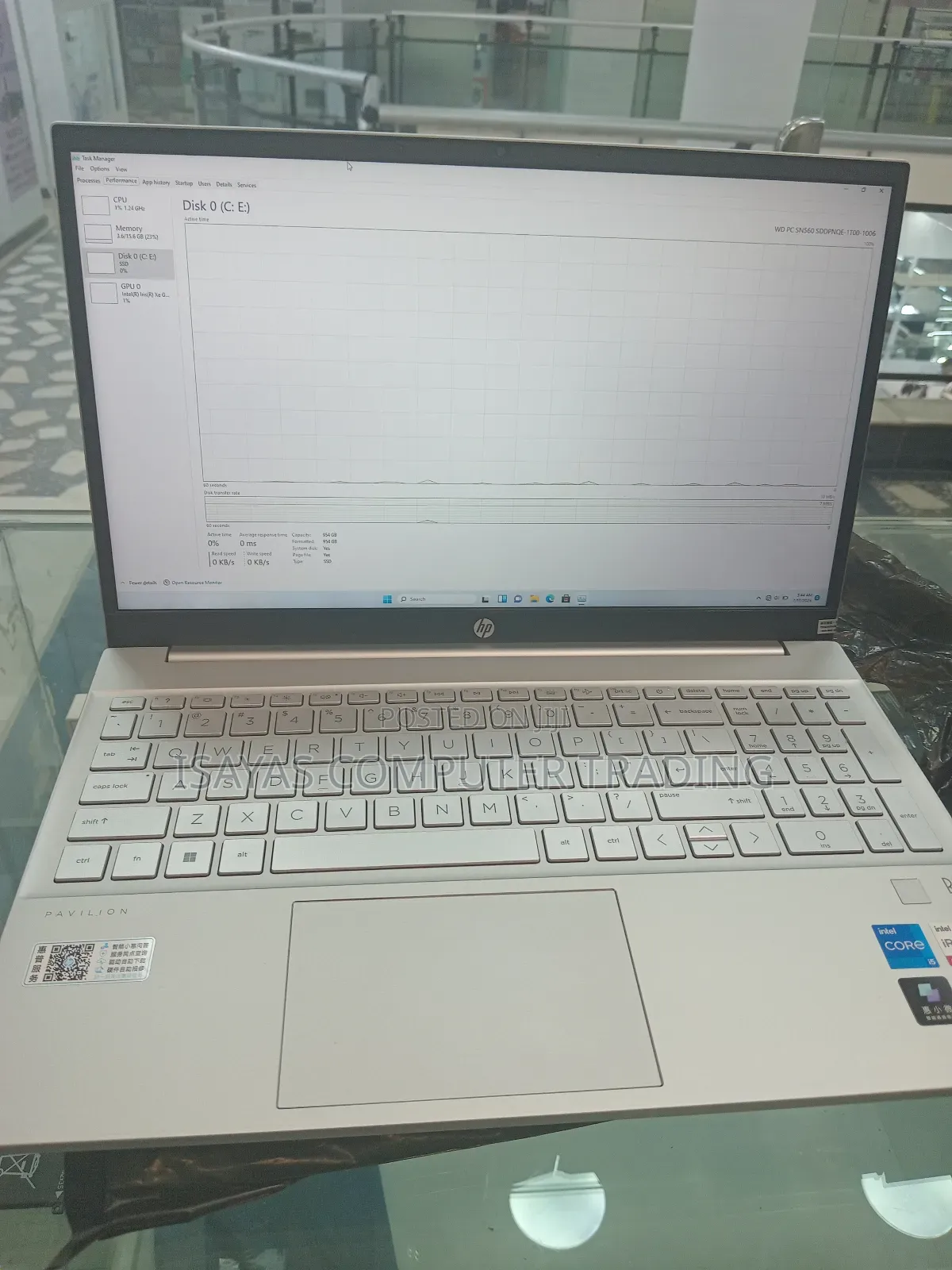 New Laptop HP Pavilion 15 16GB Intel Core I5 SSD 512GB