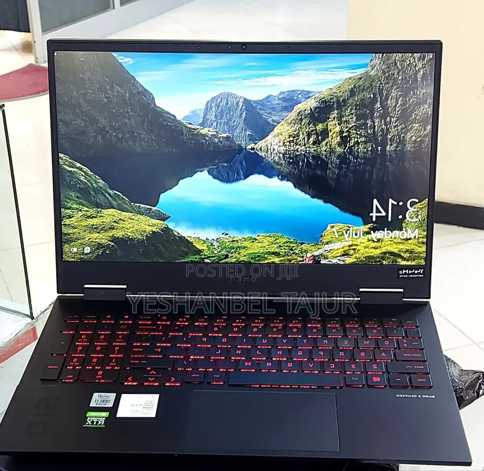 New Laptop HP Omen 15 16GB Intel Core I7 SSD 1T