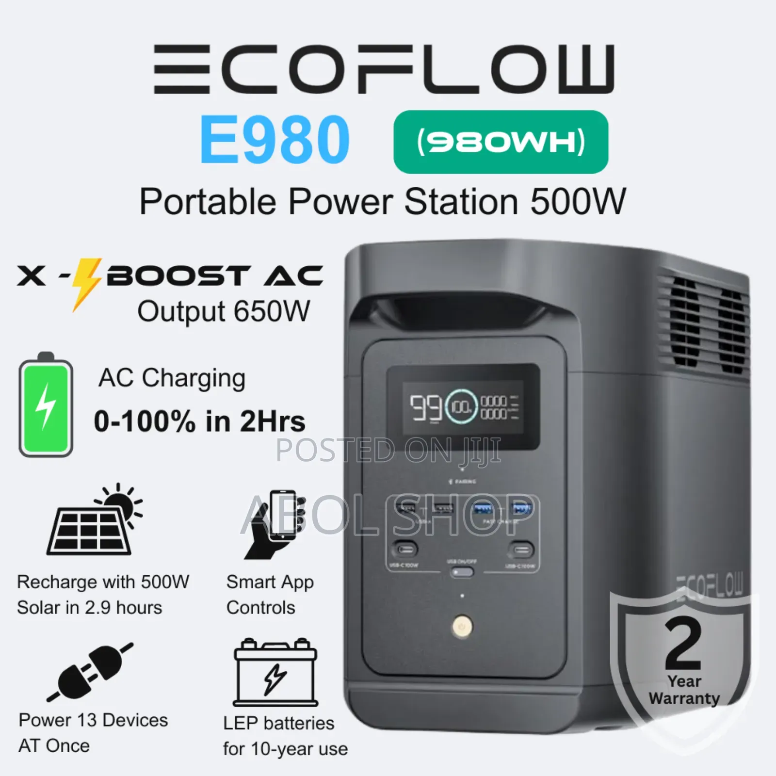 Ecoflow Ep980 Power Station