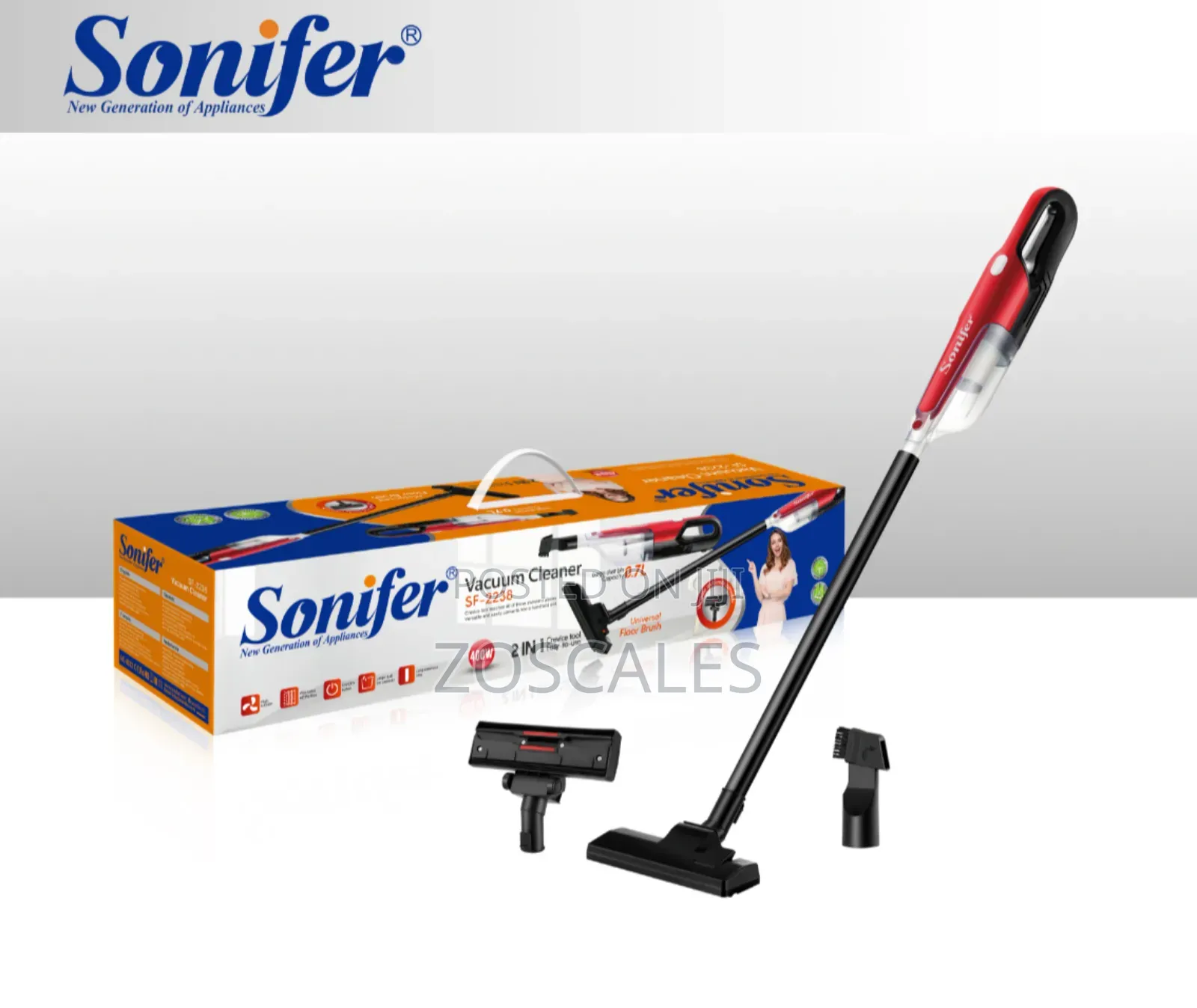 Electric Handheld 2 in 1 Vacuum Cleaner