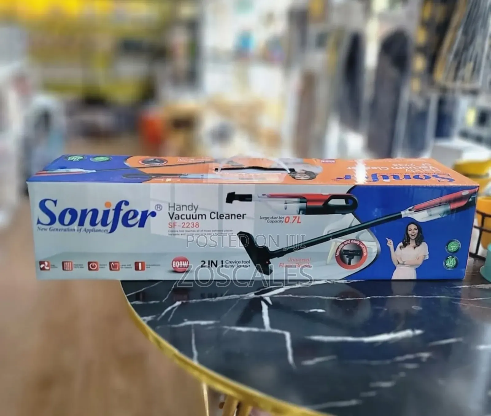 Electric Handheld 2 in 1 Vacuum Cleaner