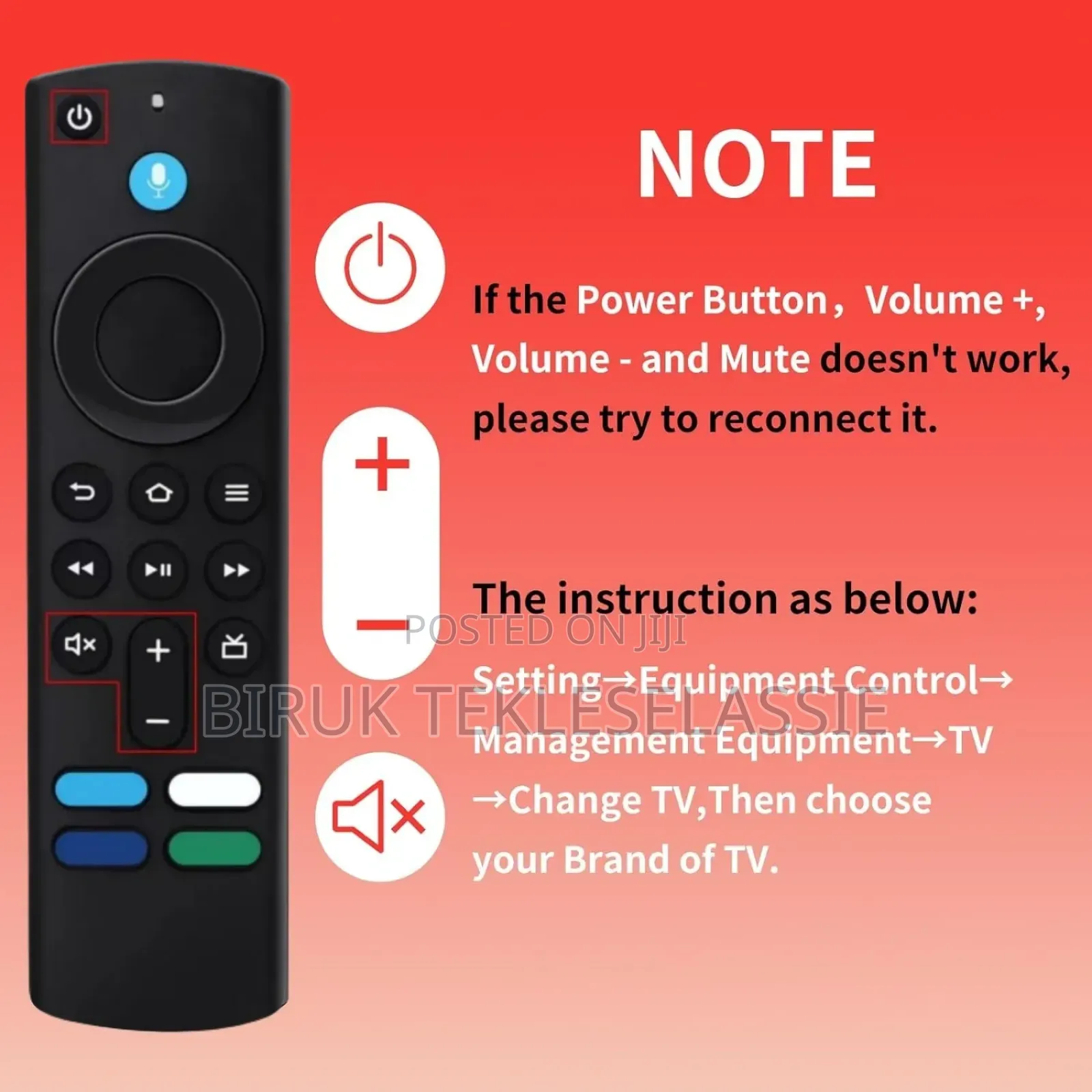 Amazon Fire Stick Remote Control