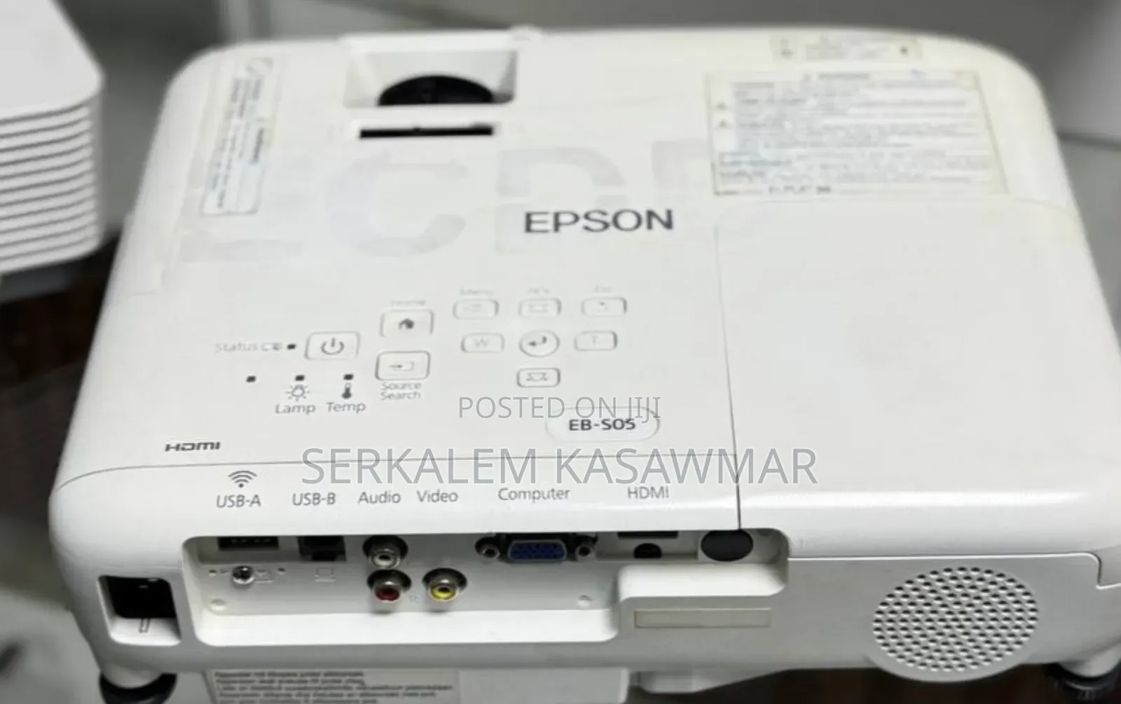 Epson Projector Model Name: Eb-S05 With Bag