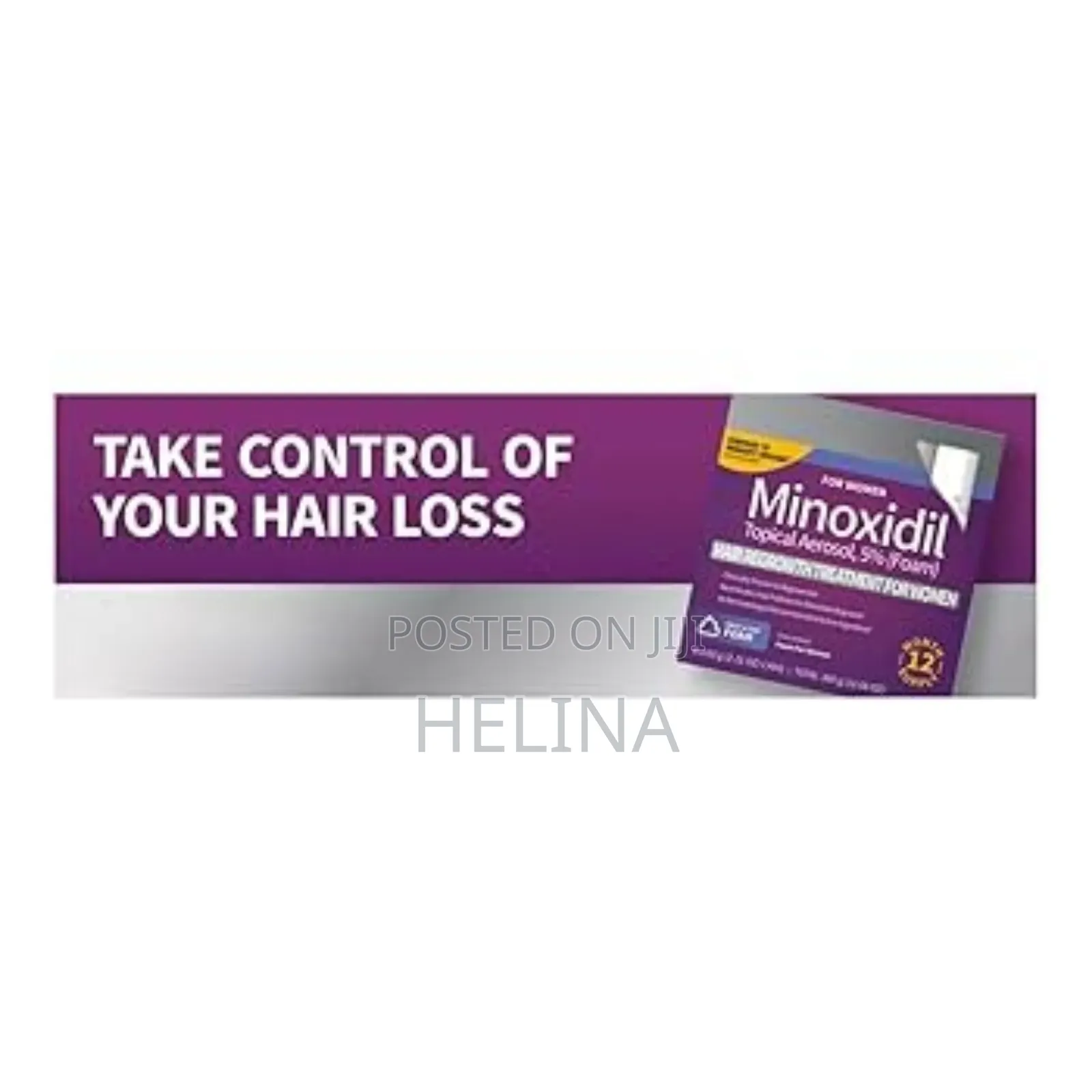 Take Control of Your Hair Loss by Kirkland Foam Minoxidil
