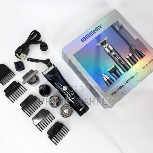 Geemy Gm-8012 4-in-1 Hair Clipper Set
