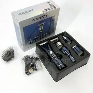 Geemy Gm-8012 Blue 4in1 Cordless Trimmer 5w