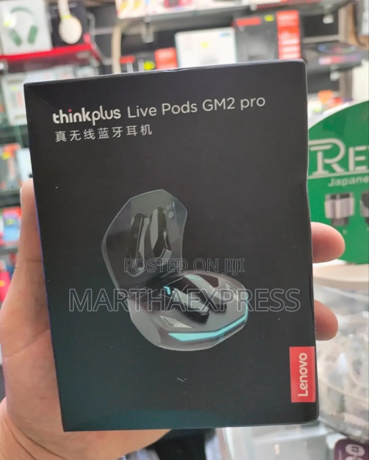Lenovo Thinkplus Gm2 Pro Gaming Earbuds Bluetooth 5.3 TWS