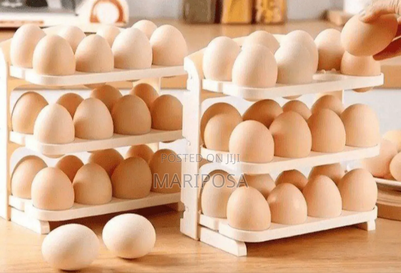 Folding Egg Rack