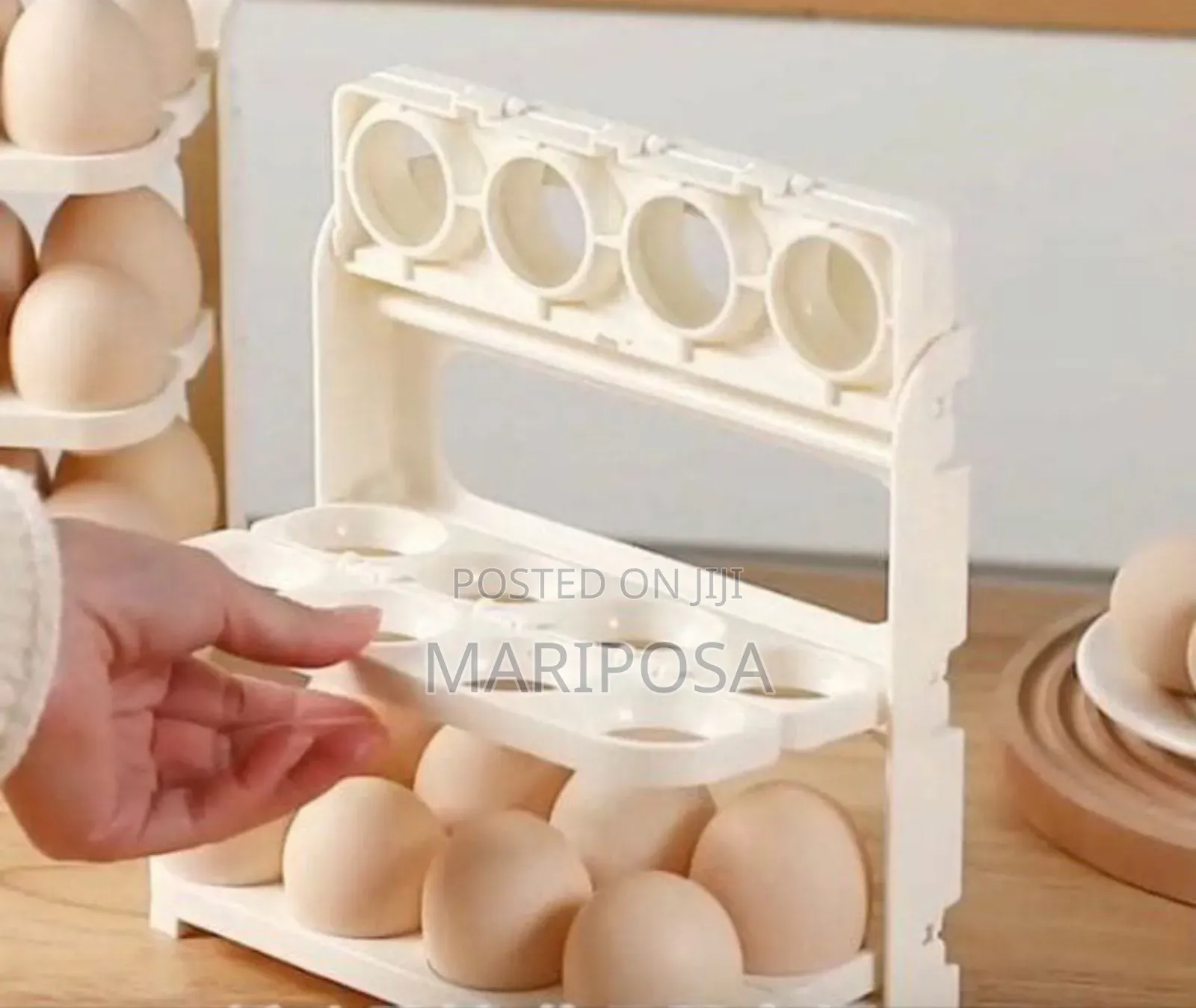Folding Egg Rack