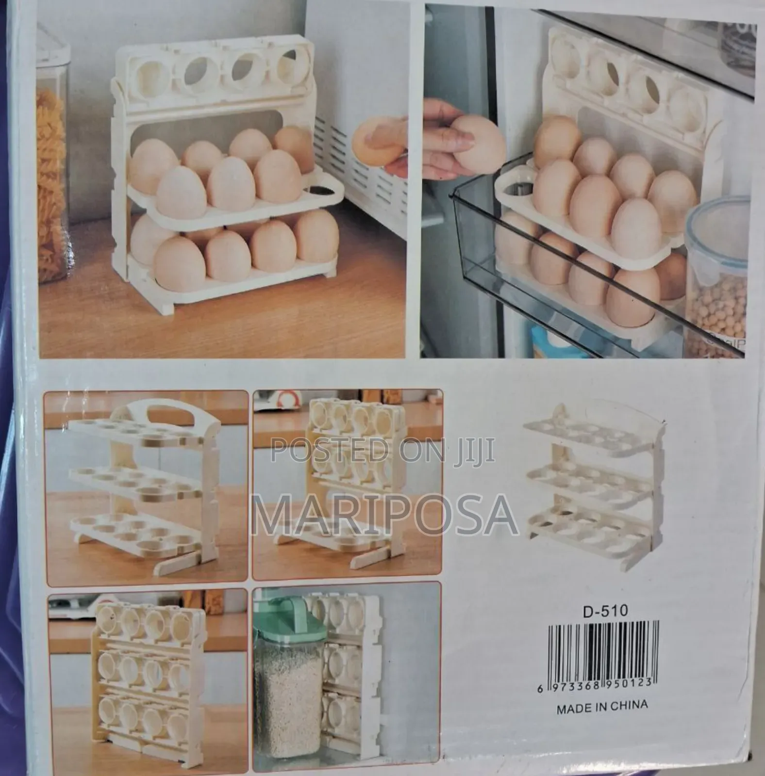 Folding Egg Rack