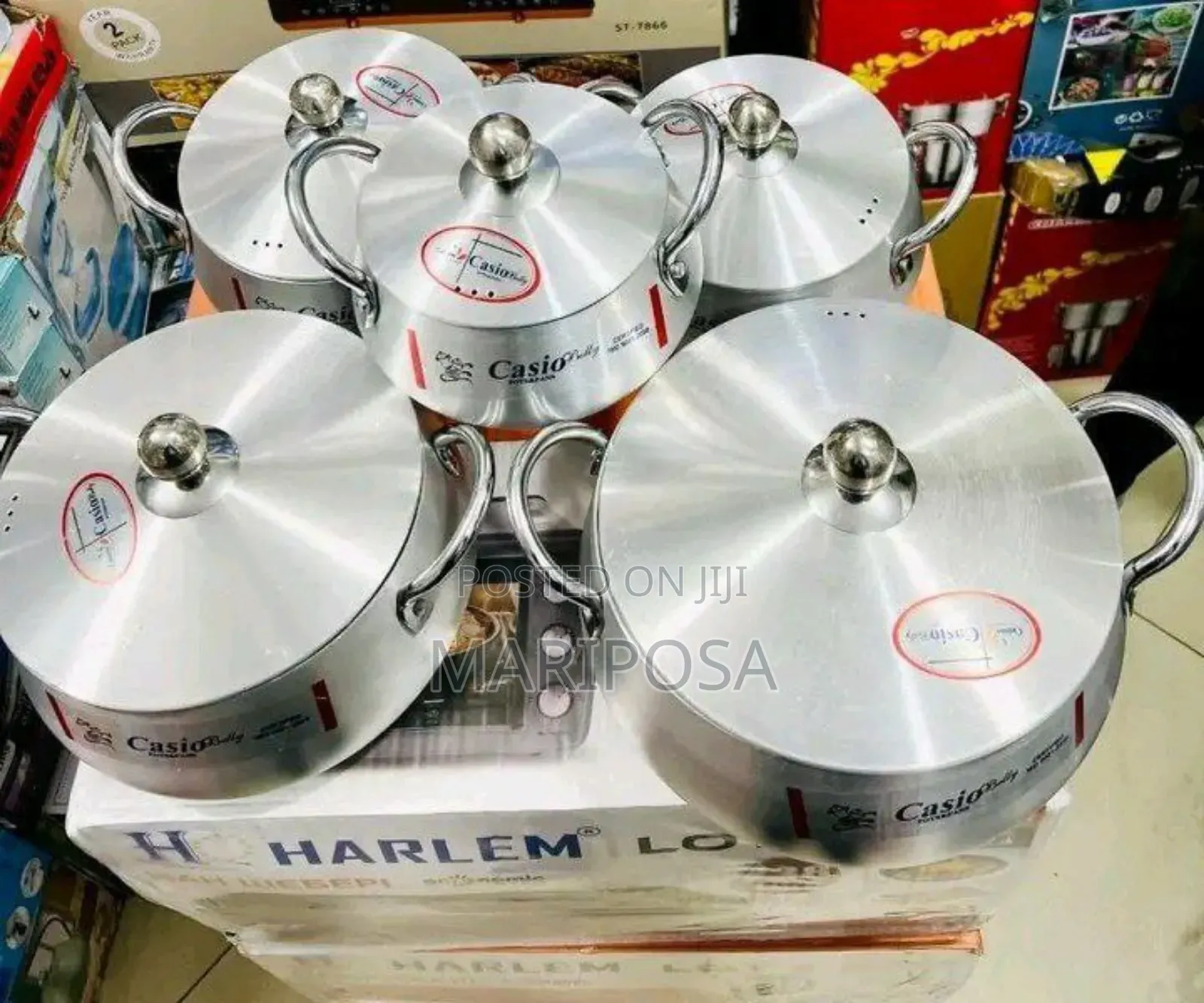  Casio 5 Set Aluminum Cookware Set