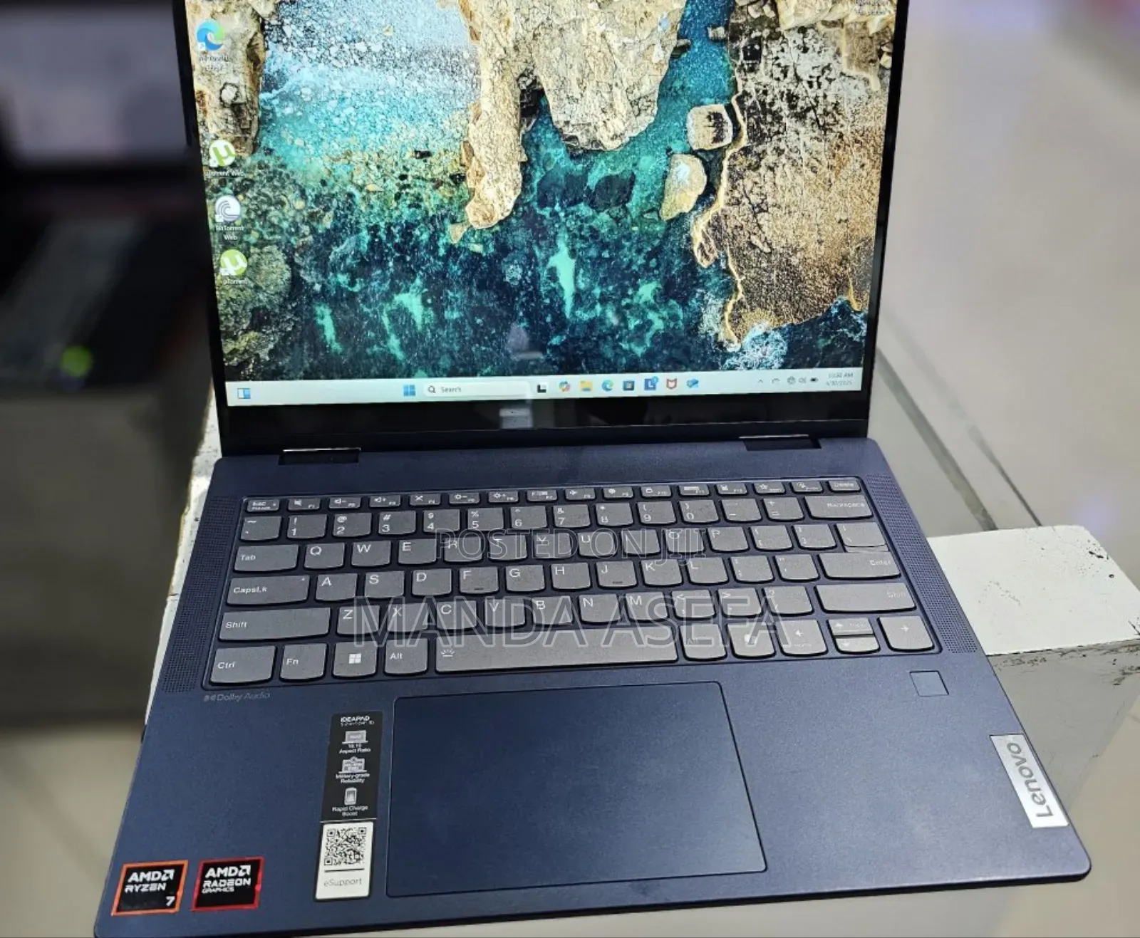 New Laptop Lenovo Ideapad 3 16GB AMD Ryzen 7 SSD 1T