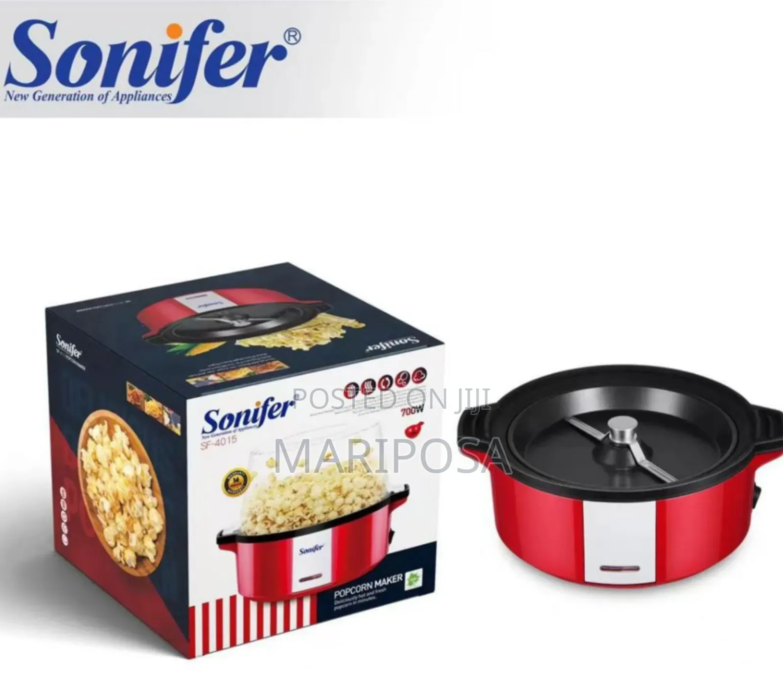 Sonifer Sf-4015 Mini Popcorn Maker 