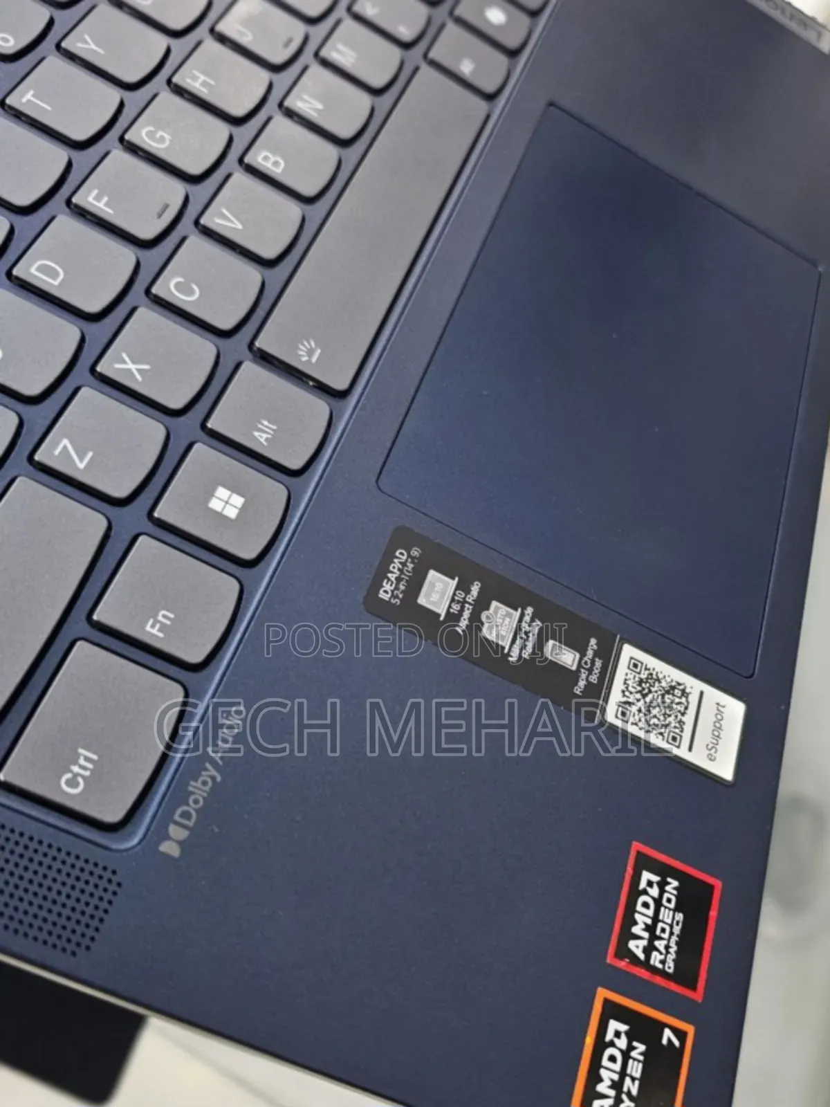 New Laptop Lenovo Ideapad 3 16GB AMD Ryzen 7 SSD 1T