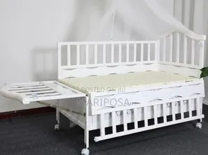 Photo - 2 በ 1 ዘመናዊ የልጆች የእንጨት አልጋ ከልጅ ልጅ የሚተርፍ