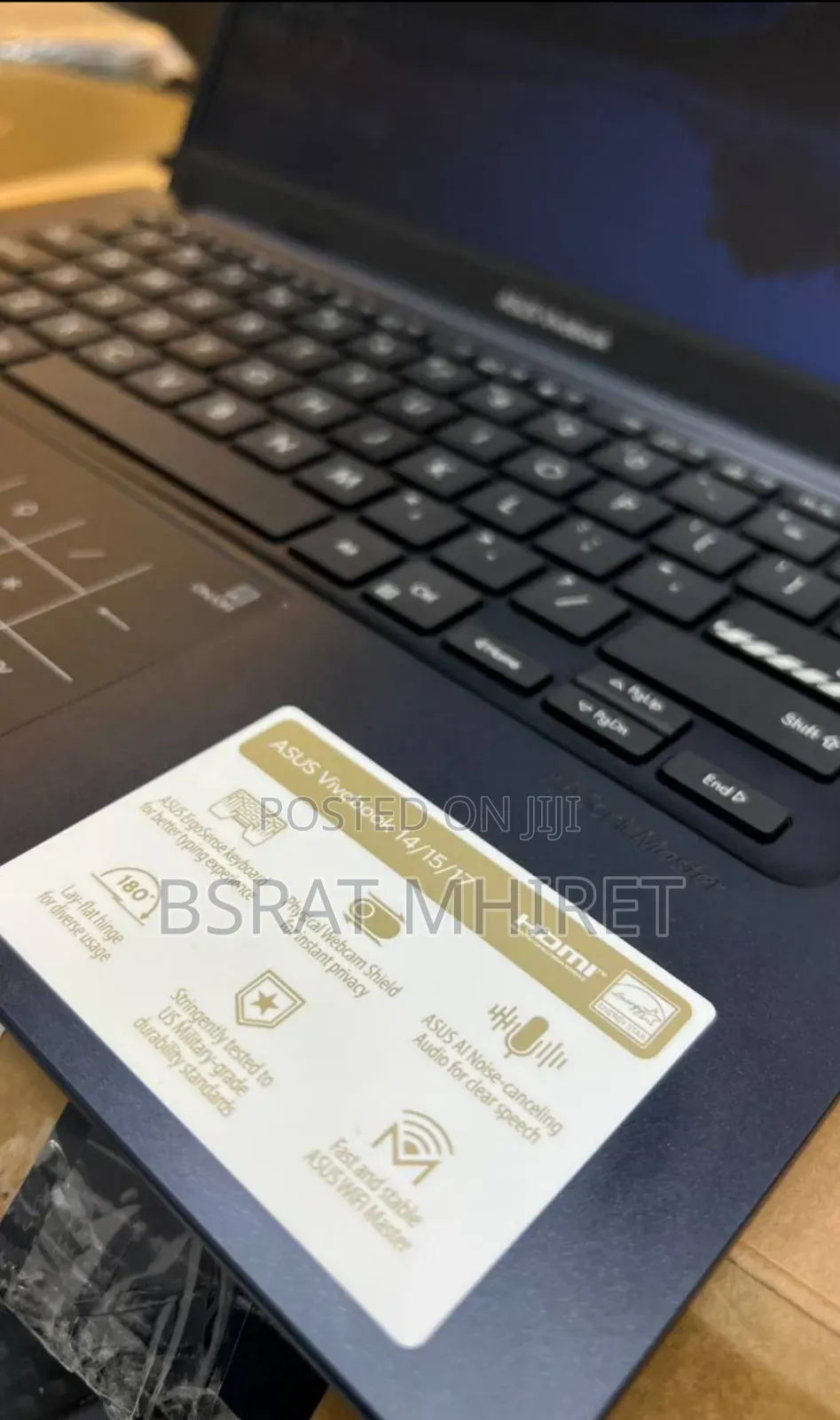 New Laptop Asus VivoBook 15 X505BA 16GB Intel Core I3 SSD 512GB