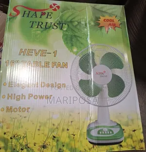 Photo - 16" Shape Trust Heve-1 Table Fan