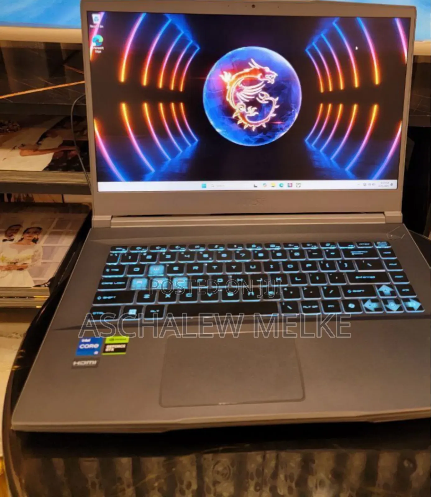 New Laptop MSI Pulse GL66 16GB Intel Core I5 SSD 512GB