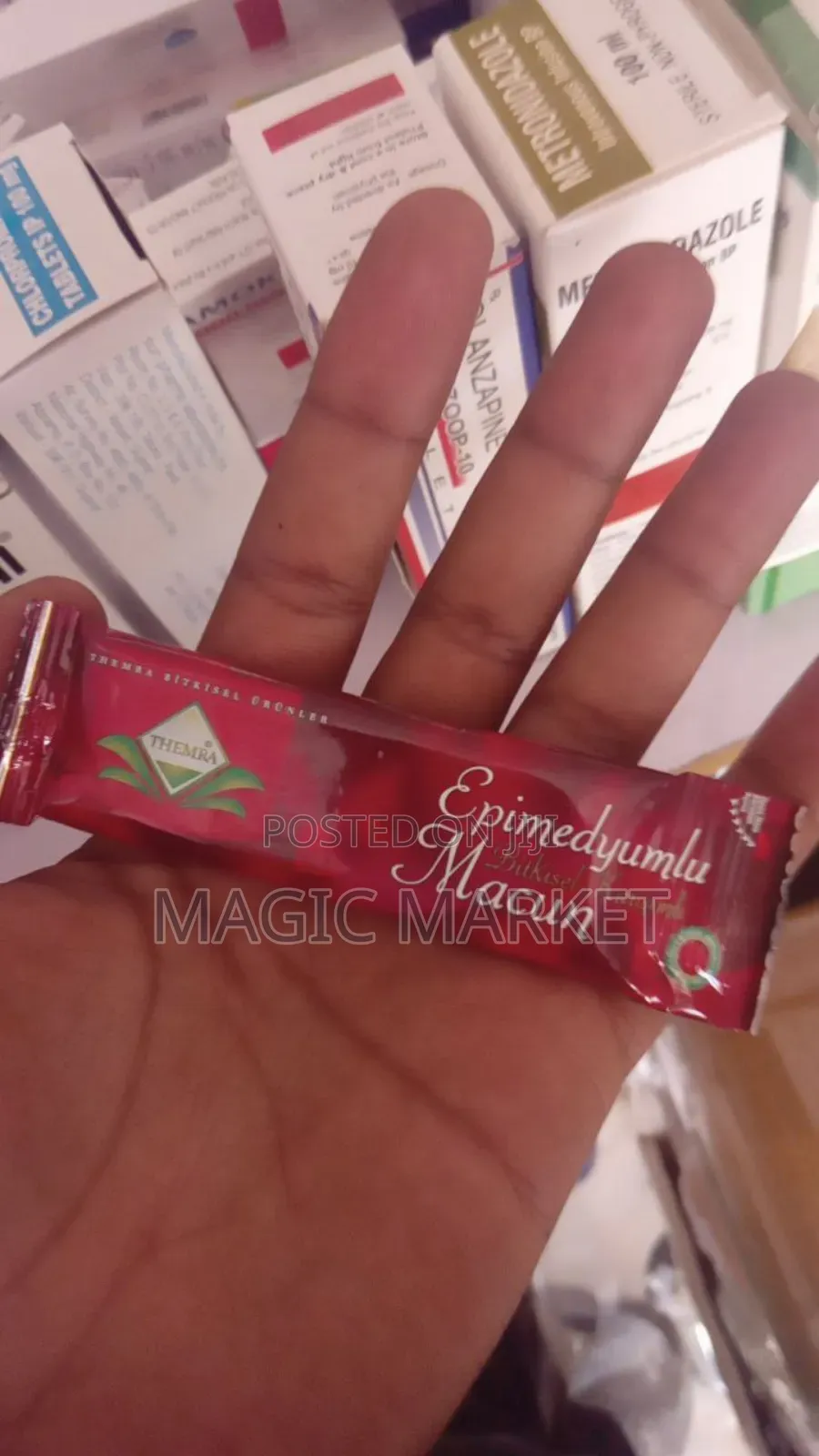 Themra Macun Honey ቸኮሌት በግማሽ