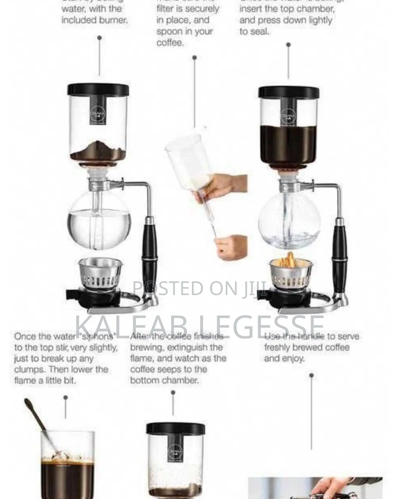  Siphon Coffee Maker