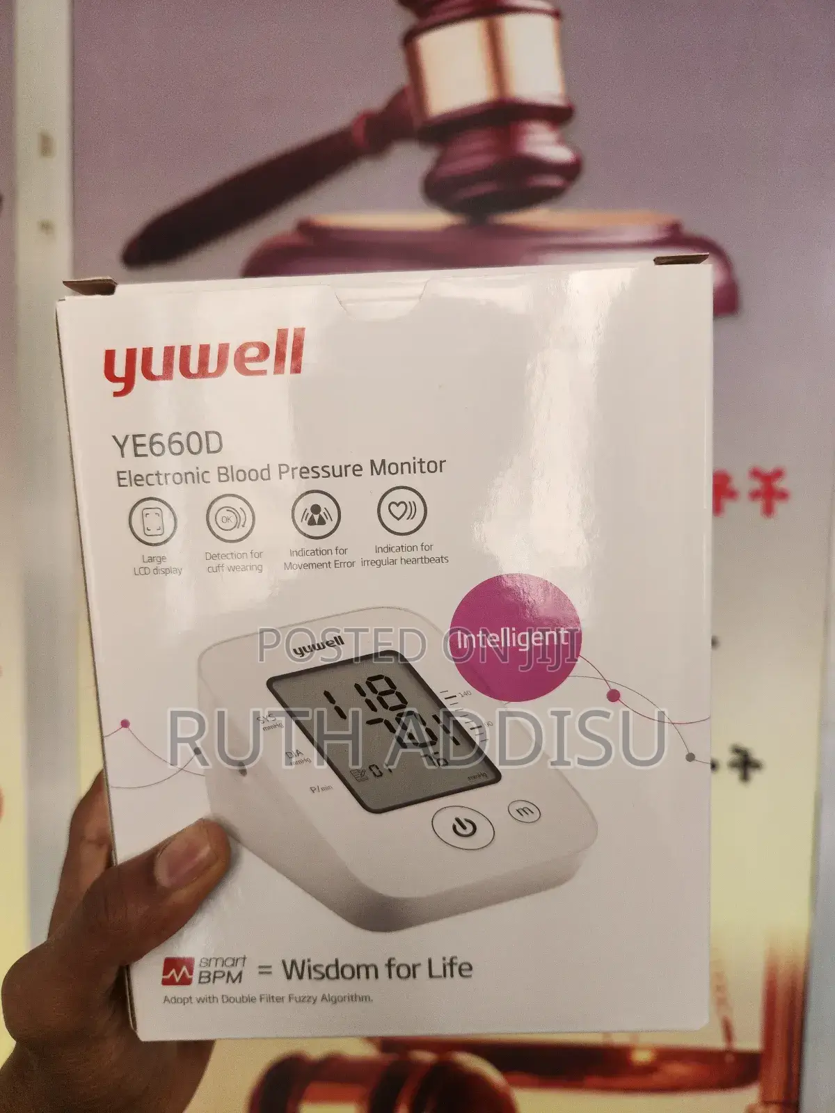 Digital Blood Pressuer Monitor可鉛blood Pressure Monitor Yuwel