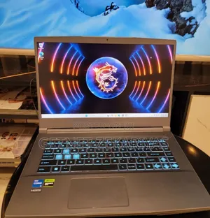 New Laptop MSI 16GB Intel Core I5 SSD 512GB