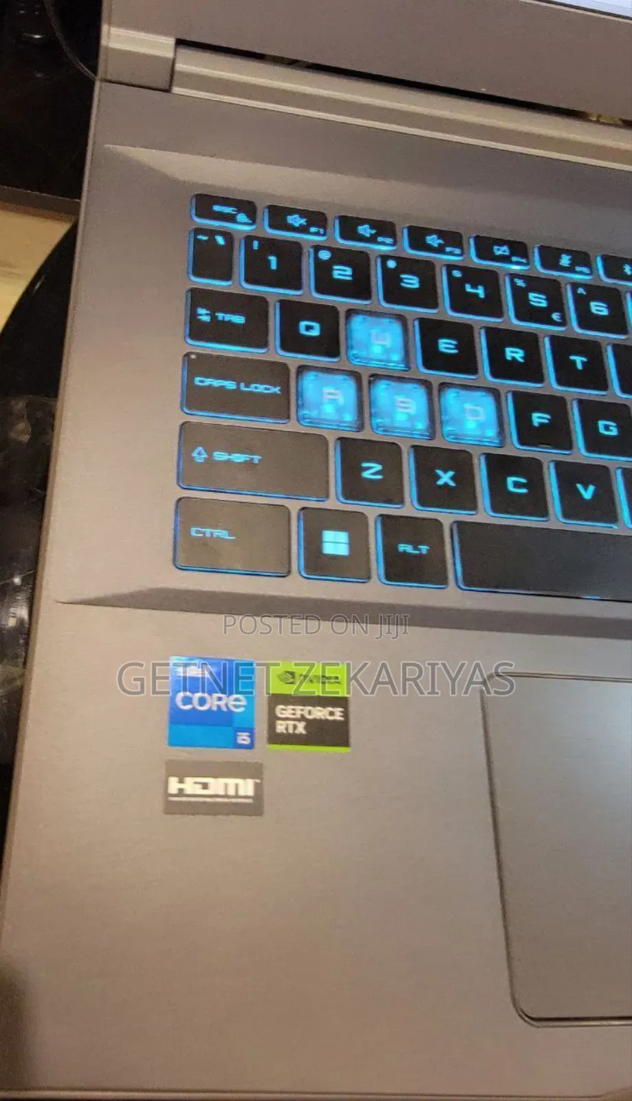 New Laptop MSI 16GB Intel Core I5 SSD 512GB