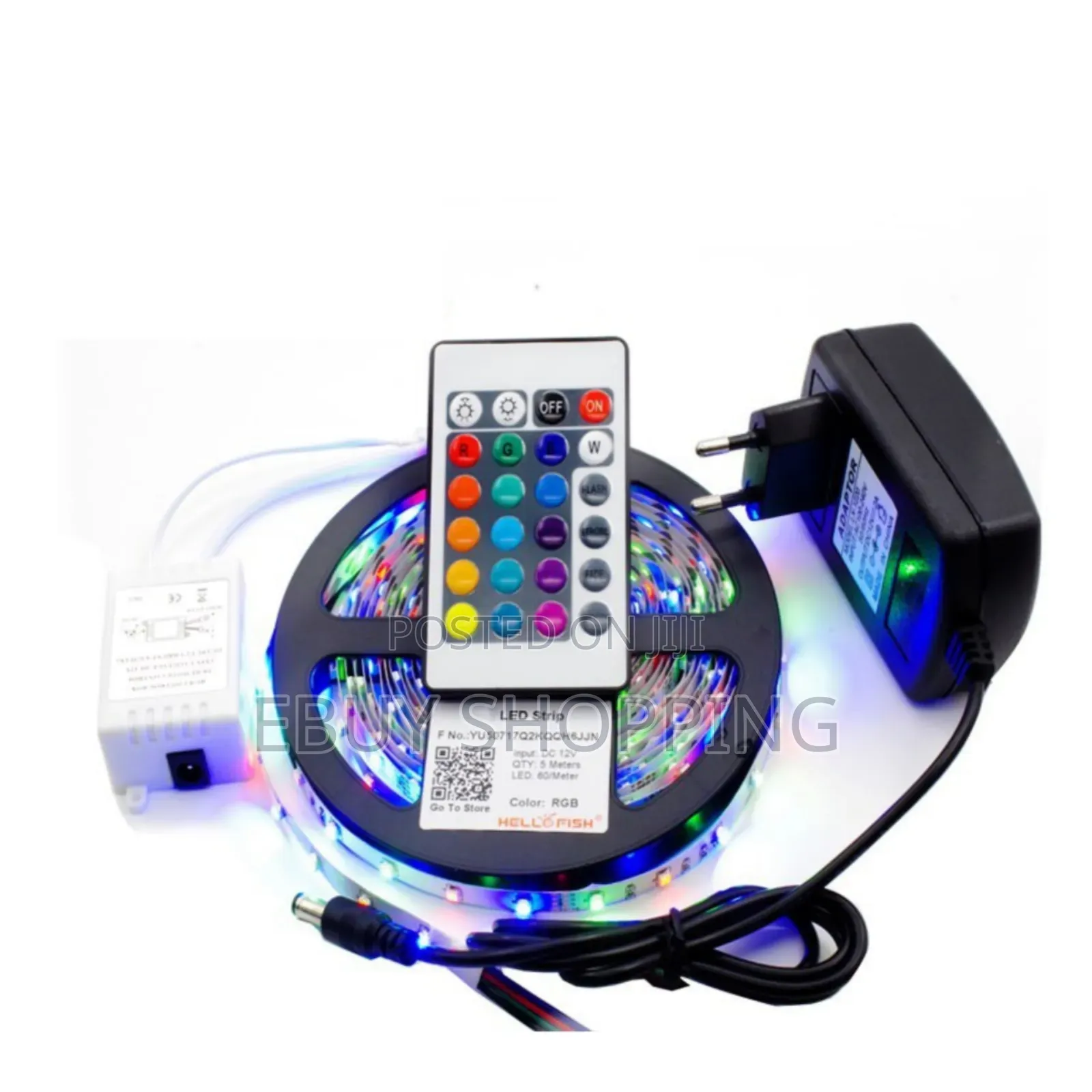 5m Super Bright Led Strip Light – Multi-Color Remote Control