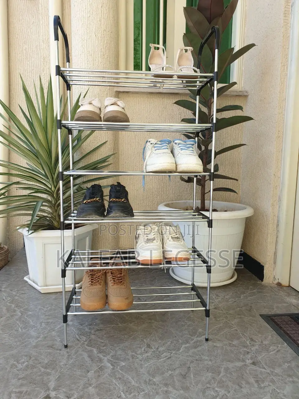 18 Pair Door Step Shoe Rack