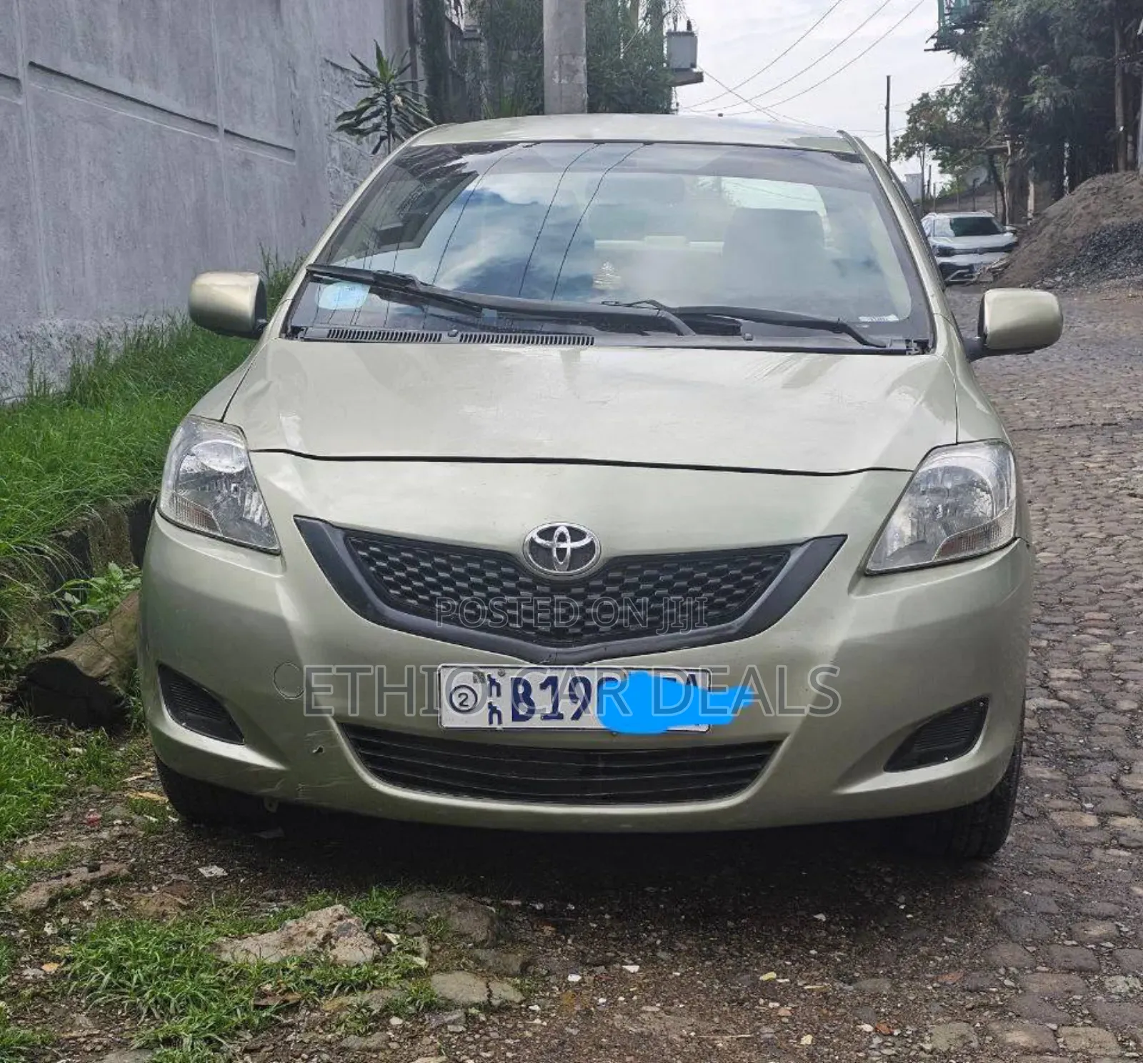 Toyota Yaris 2007 Beige