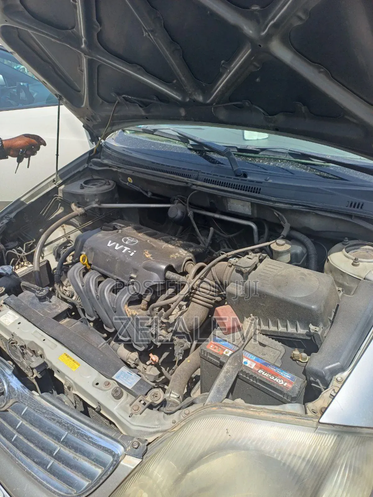 Toyota Vitz 2002 Blue