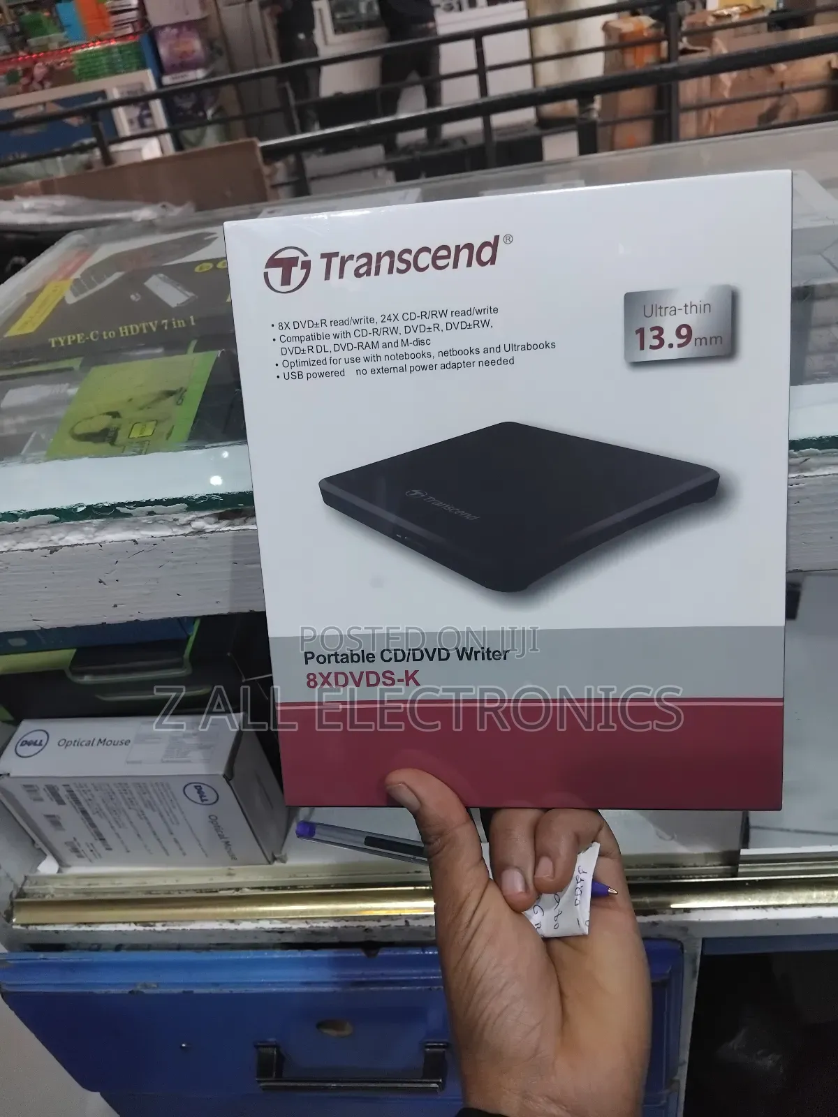 Transcend Cd/DVD Writer