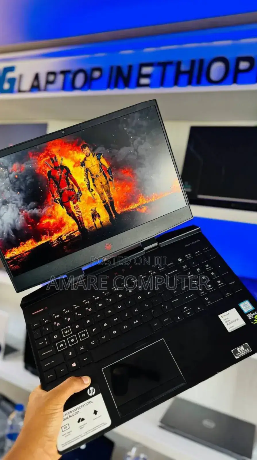 New Laptop HP Omen 15 16GB Intel Core I7 SSD 128GB