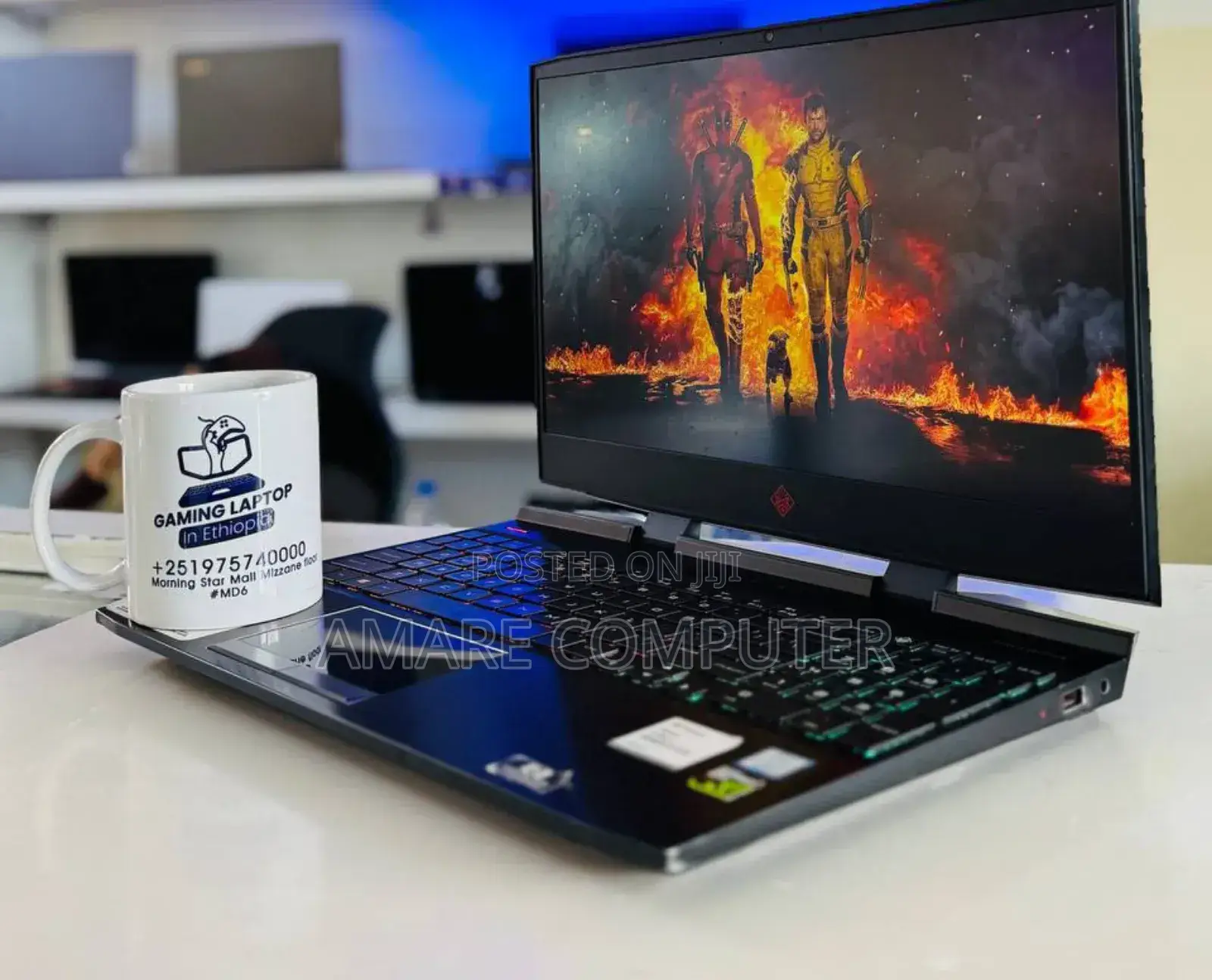 New Laptop HP Omen 15 16GB Intel Core I7 SSD 128GB